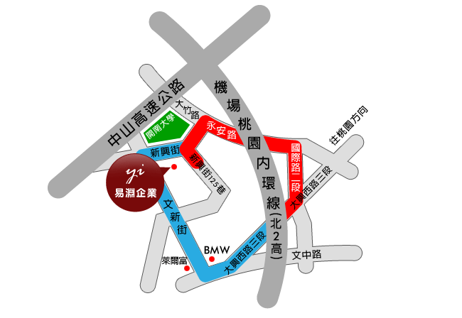 易淵企業有限公司 地圖